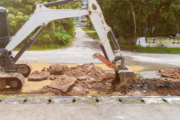 Cost of Water Line Excavation in Canonsburg